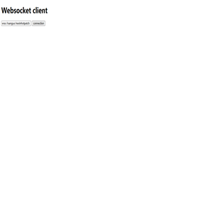 Websocket client